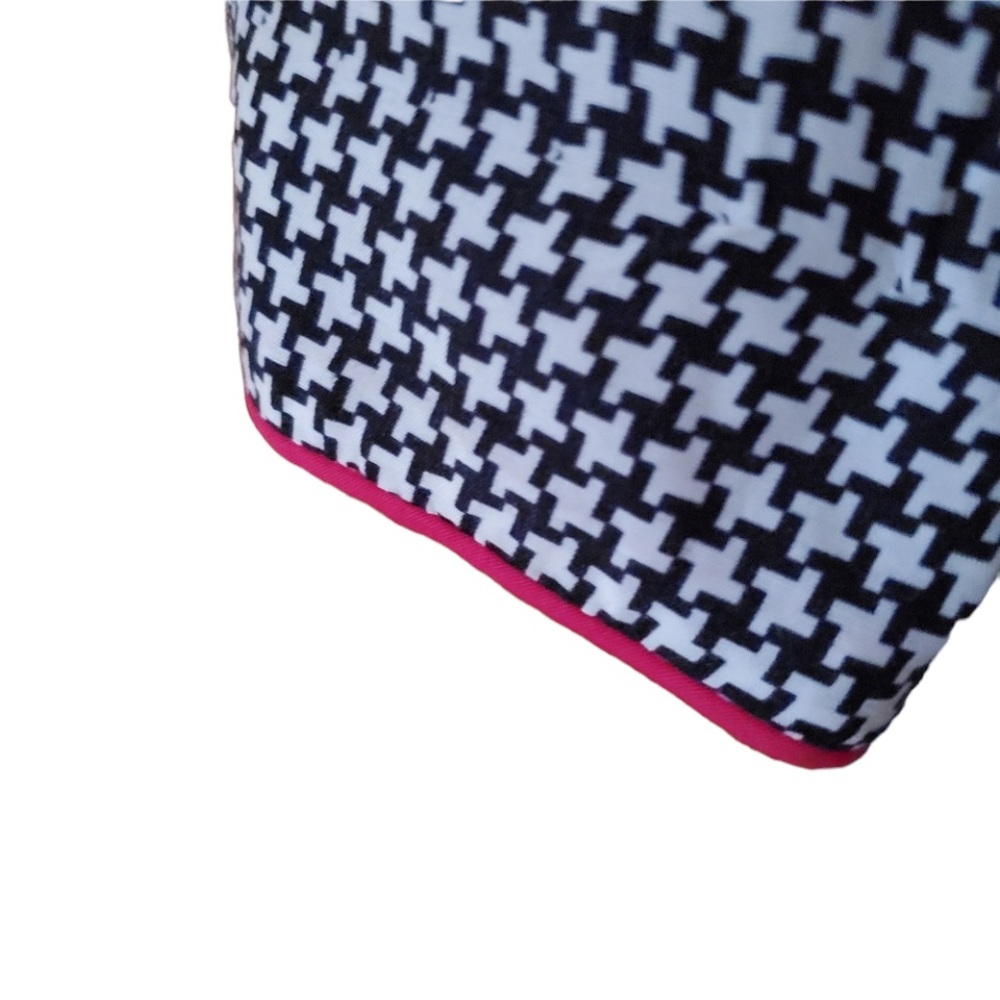 1980s Atina by Karon Crosby Black, White & Pink Dr - Picture 3 of 7